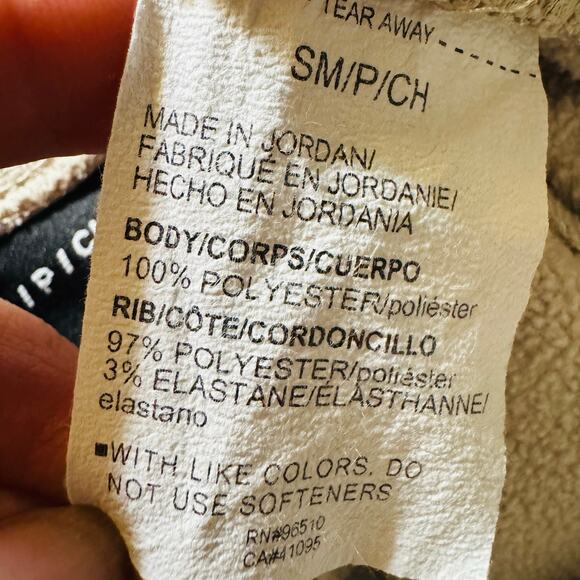 Under Armour UA Mens Fleece Loose Coldgear Sand Tan Beige Joggers Pants Sz Small - Picture 13 of 14